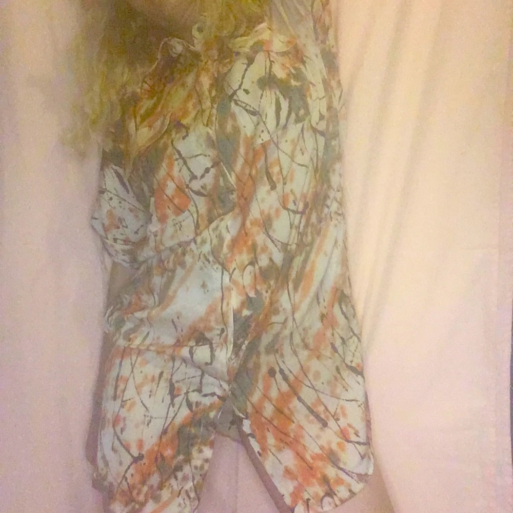 Kensie paint splatter cargo shirt dress**3/$20**